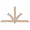 Ekena Millwork Redmond Smooth Timber Gable Bracket, Douglas Fir, 84"W x 45"H x 3 1/2"D x 5 1/2"F, 13/12 Pitch GBW084X45X0406RED00SDF - alternate 1